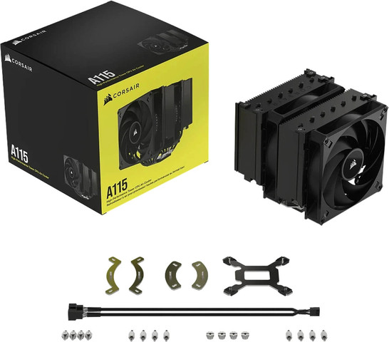 מערכת קירור Corsair A115 Twin Tower CPU Cooler CT-9010011-WW