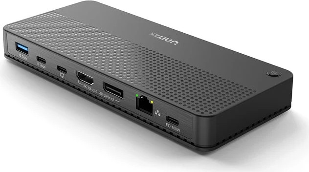 תחנת עגינה Unitek USB4 8K Multi-Port Hub Docking Station Thunderbolt 4 USB-C