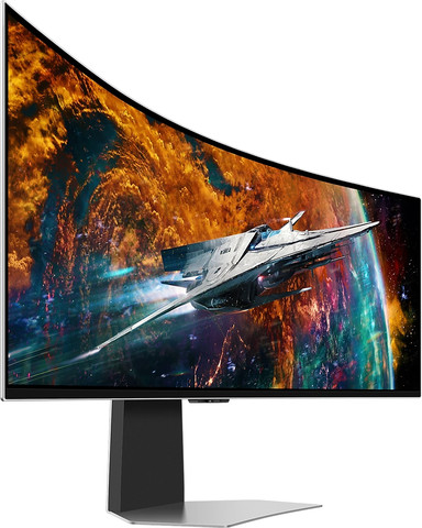 מסך גיימינג קעור Samsung 49" DQHD 240Hz 0.03ms OLED 1800R S49CG954SU