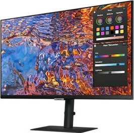 מסך Samsung 27" 4K UHD USB-C PD90W IPS Monitor S27B800PXP