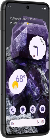 טלפון סלולרי Google Pixel 8 256GB 8GB RAM בצבע שחור