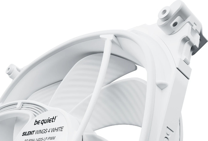 מאוורר be quiet! SILENT Wings 4 White 140mm PWM high-speed BL117