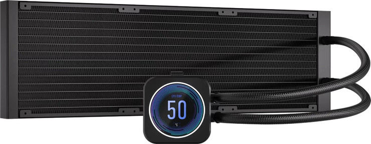 קירור נוזלי למעבד Corsair iCUE H170i ELITE LCD XT Display 420mm CW-9060076-WW