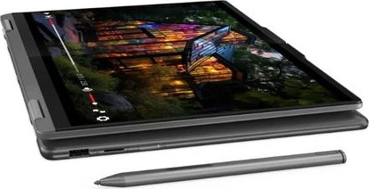 מחשב נייד עם מסך מגע Lenovo Yoga 7-14IML9 83DJ0065IV - צבע Storm Grey - עט Lenovo® Digital Pen כלול באריזה