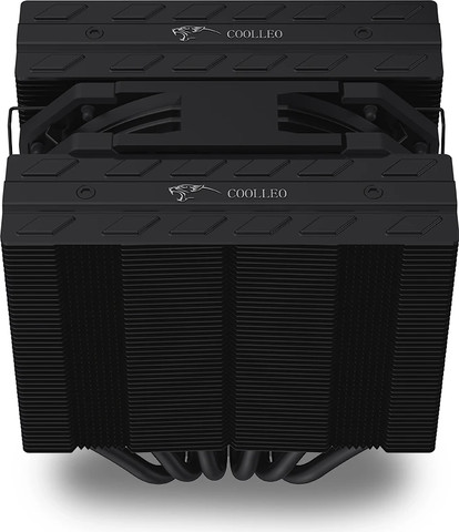 קירור למעבד Coolleo Etian FF135 Pure Black CPU Cooler