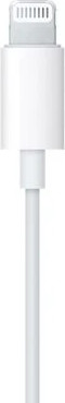 אוזניות In-ear מקוריות של Apple עם חיבור Lightning, בקר שליטה ומיקרופון