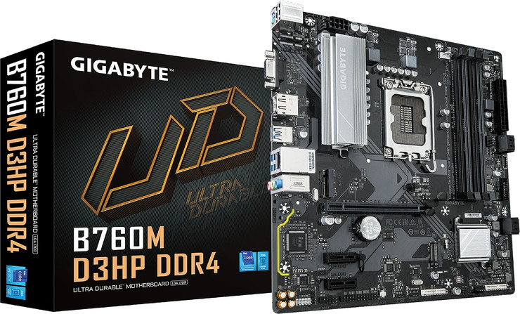 לוח אם Gigabyte B760M D3HP DDR4