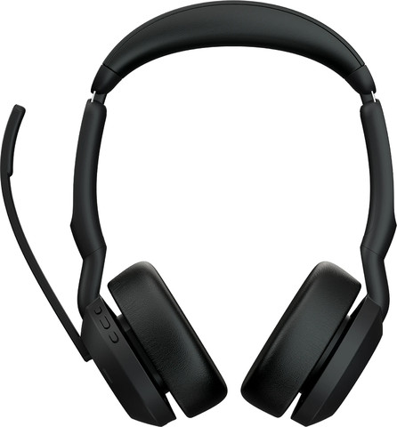 אוזניות קשת אלחוטיות עם מיקרופון מובנה Jabra Evolve2 55 MS USB-A Stereo