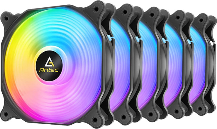 מאוורר מארז Antec F12 Racing ARGB 120mm x5