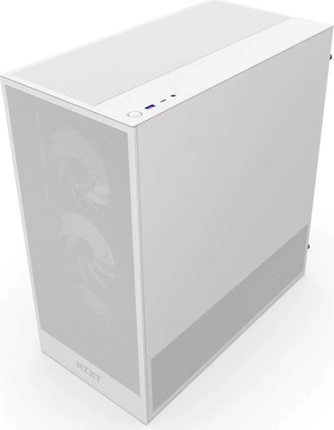 מארז מחשב NZXT H5 Flow RGB - לבן