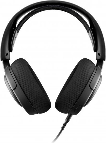 אוזניות קשת חוטיות לגיימינג SteelSeries Arctis Nova 3 בצבע שחור