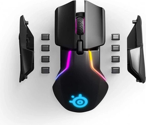 עכבר גיימינג אלחוטי SteelSeries Rival 650 עם חיישן אופטי TrueMove3+