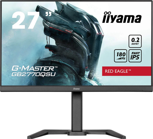 מסך מחשב לגיימינג IIYAMA 27" G-Master IPS WQHD 180Hz 0.2ms GB2770QSU-B6