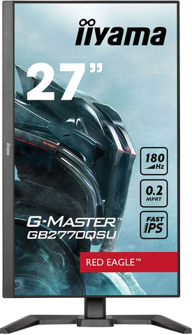 מסך מחשב לגיימינג IIYAMA 27" G-Master IPS WQHD 180Hz 0.2ms GB2770QSU-B6