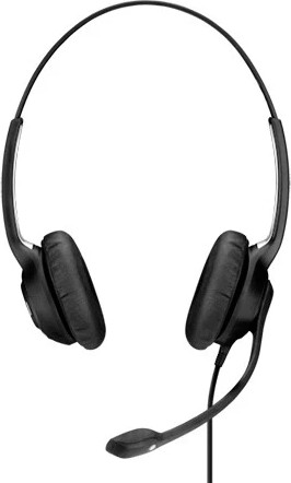 אוזניות חוטיות SENNHEISER Impact SC 260 USB MS II בצבע שחור