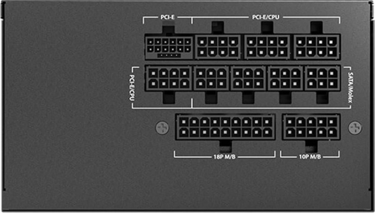 ספק כח Antec GSK 750W ATX3.1 80+ Gold Full Modular GSK750