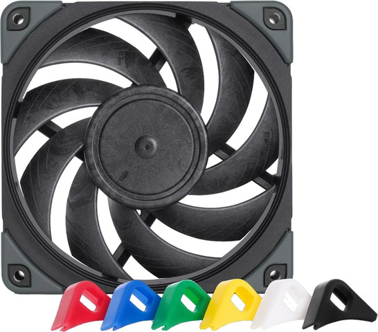 מאוורר למארז Noctua NF-A12x25 PWM Chromax Black Swap 120mm