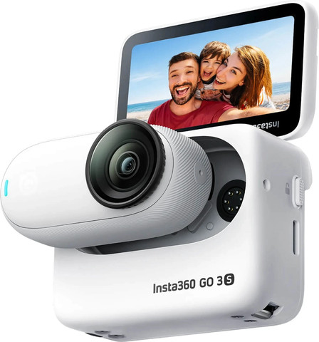 מצלמת אקסטרים Insta360 GO 3S 64GB בצבע לבן