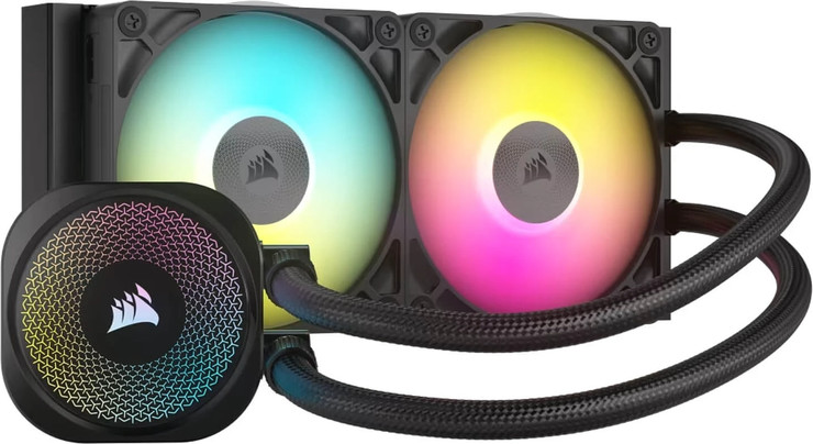 קירור נוזלי למעבד Corsair iCUE LINK TITAN 240 RX RGB AIO