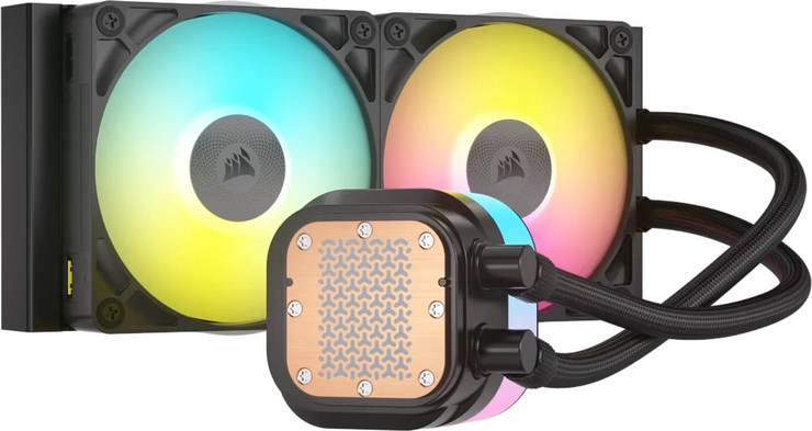 קירור נוזלי למעבד Corsair iCUE LINK TITAN 240 RX RGB AIO