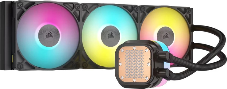 קירור נוזלי למעבד Corsair iCUE LINK TITAN 360 RX RGB AIO
