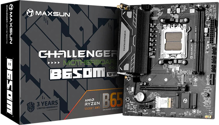 לוח אם MAXSUN Challenger B650M WiFi