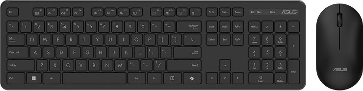 סט מקלדת ועכבר אלחוטי Asus CW100 עברית/אנגלית