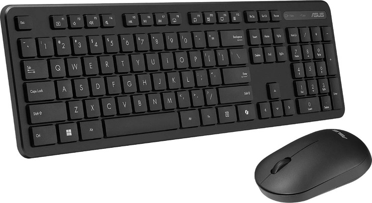 סט מקלדת ועכבר אלחוטי Asus CW100 עברית/אנגלית