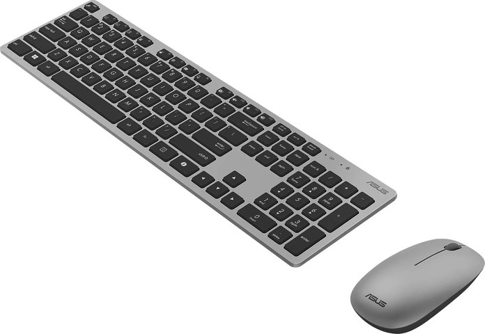 סט מקלדת ועכבר אלחוטי Asus W5000 Grey