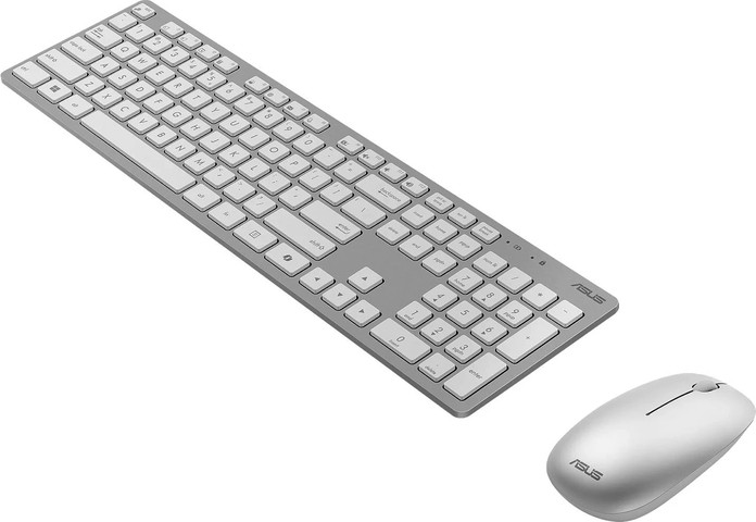 סט מקלדת ועכבר אלחוטי Asus W5000 White