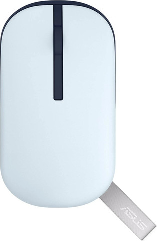 עכבר אלחוטי Asus Marshmallow MD100 כחול בהיר/כחול כהה