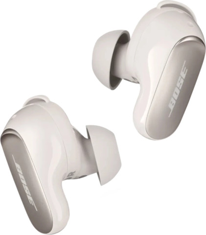אוזניות אלחוטיות Bose QuietComfort Ultra Earbuds בצבע לבן