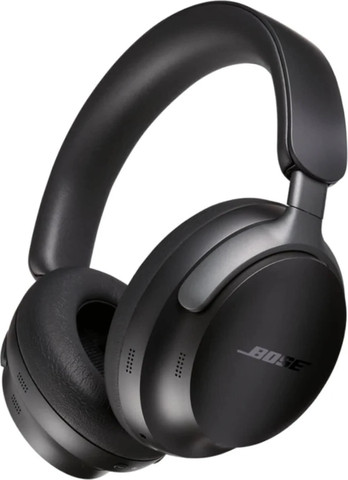 אוזניות קשת אלחוטיות Bose QuietComfort Ultra בצבע שחור