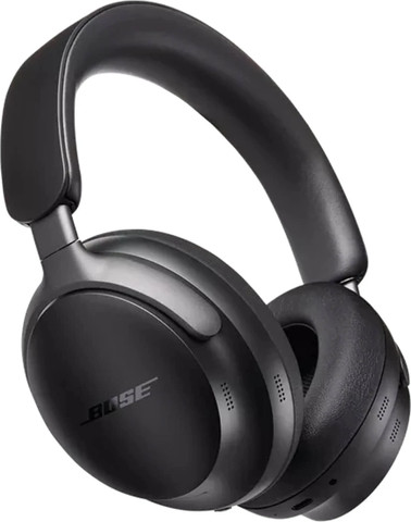 אוזניות קשת אלחוטיות Bose QuietComfort Ultra בצבע שחור
