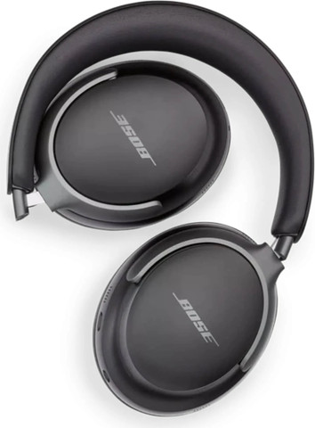 אוזניות קשת אלחוטיות Bose QuietComfort Ultra בצבע שחור