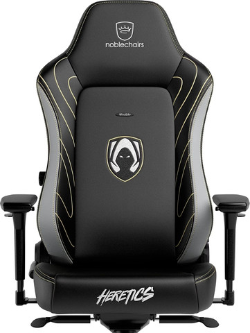 כיסא גיימינג Noblechairs HERO Team Heretics Edition בצבע שחור