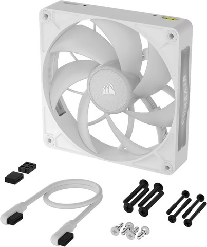 מאוורר RGB Corsair iCUE LINK RX140 MAX RGB בגודל 140 מ"מ בצבע לבן