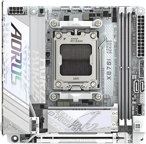 לוח אם GIGABYTE X870I AORUS PRO ICE
