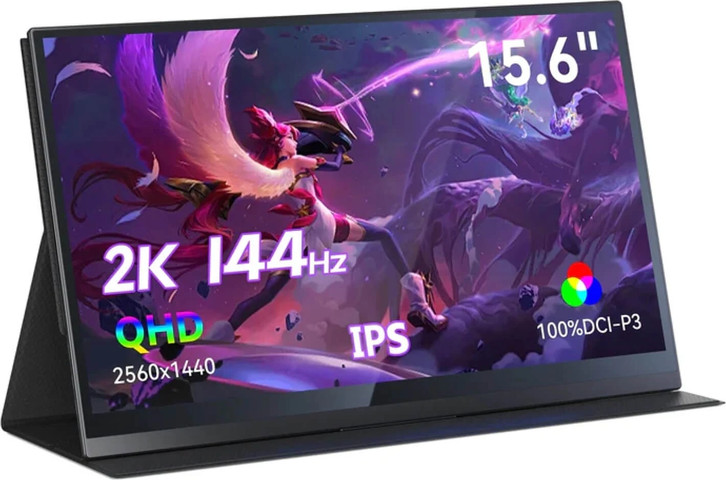 מסך מגע MinisForum 15.6" MSSA156 IPS 2K QHD 144Hz 10-points Touch