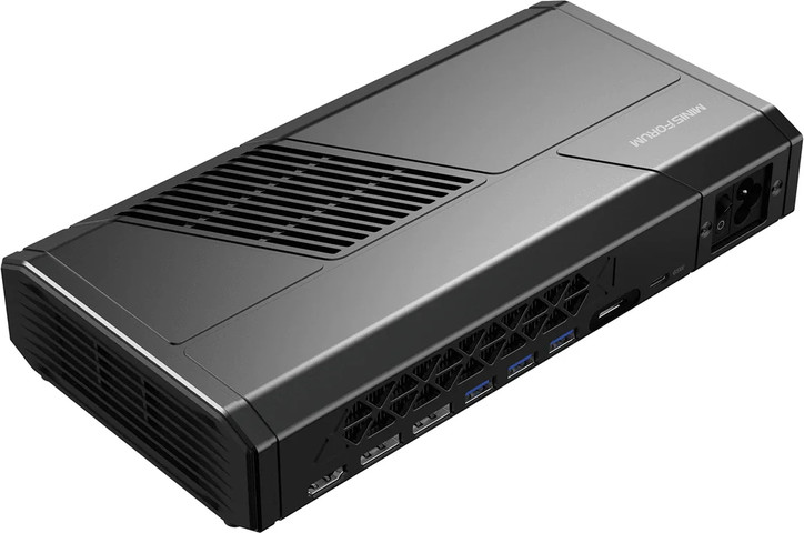 תחנת עגינה MinisForum MGA1 eGPU AMD 7600M XT Oculink