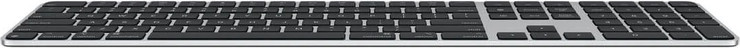 מקלדת אלחוטית Apple Magic Keyboard עם Touch ID ומקשים שחורים
