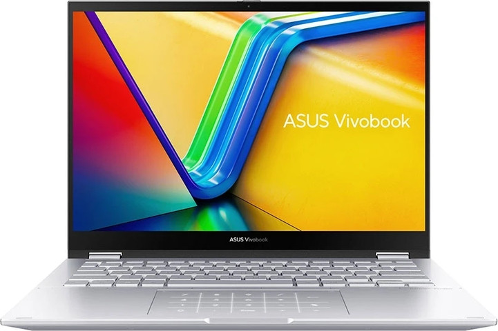 מחשב נייד עם מסך מגע ASUS Vivobook S 14 Flip TP3402VA-LZ593 512GB בצבע כסוף