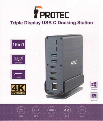 תחנת עגינה 15 ב-1 Protec DM301