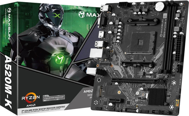 לוח אם MAXSUN Challenger A520M-K