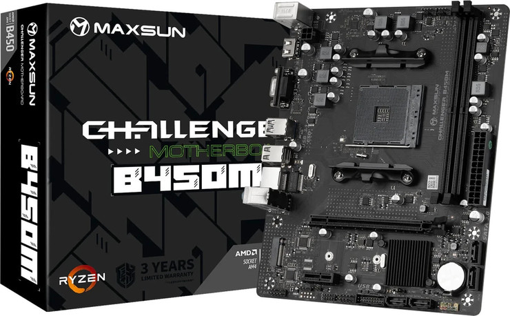 לוח אם MAXSUN Challenger B450M