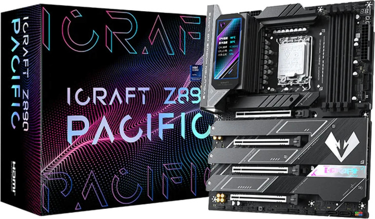 לוח אם MAXSUN iCraft Z890 PACIFIC