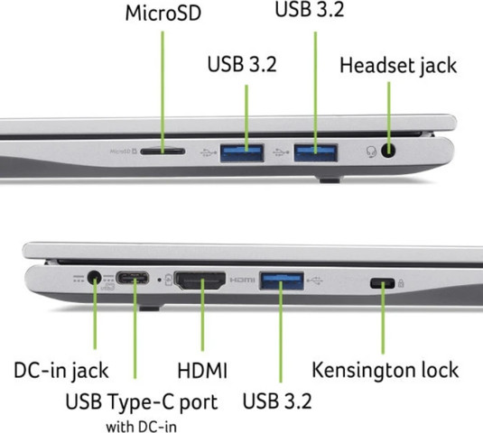 מחשב נייד Acer Aspire Lite i7/16/512/DOS/1YR NX.J5SEC.002
