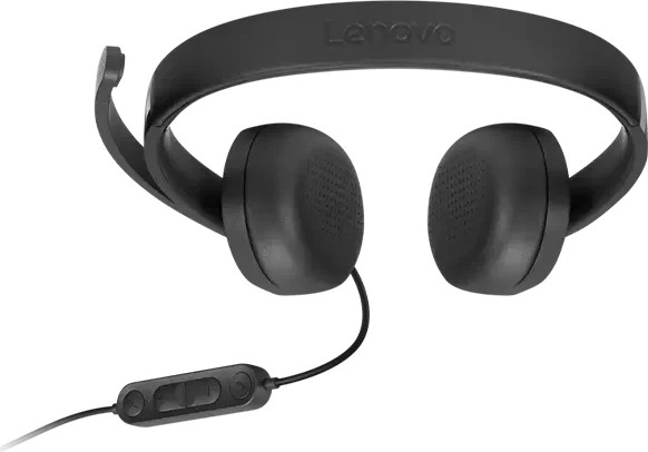 אוזניות LENOVO USB-A Wired Stereo Headset Gen 2 4XD1P83425