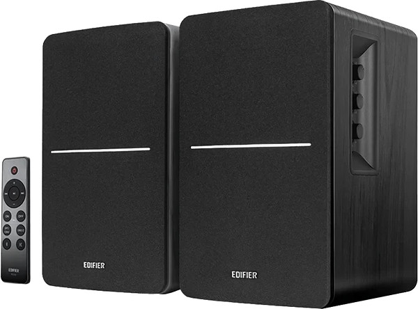 רמקולים עץ Edifier R1280DBs עם יכולת הפעלת סאבוופר בצבע שחור EDF100011b