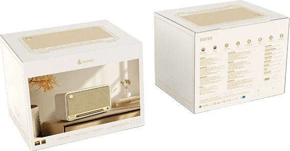 רמקול אלחוטי לשולחן Edifier D32 בצבע לבן EDF100080w